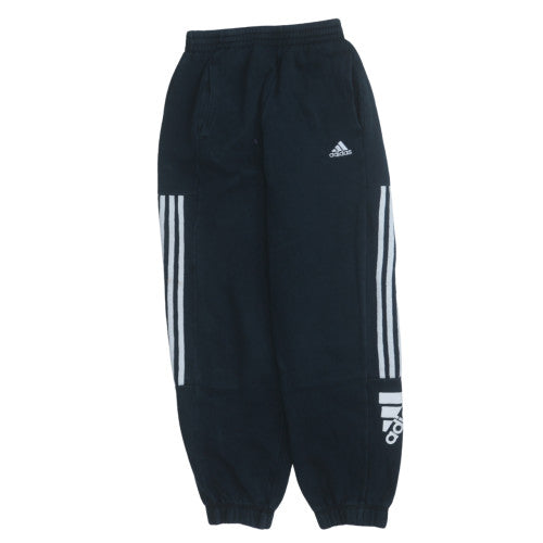 Adidas Mens Black M Jogger Activewear Fleece Tapered Trousers