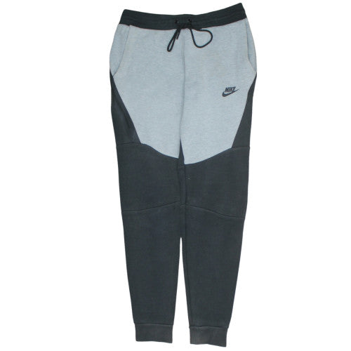 Nike Men's Grey XS Jogger Fleece Trousers with Drawstring Waist