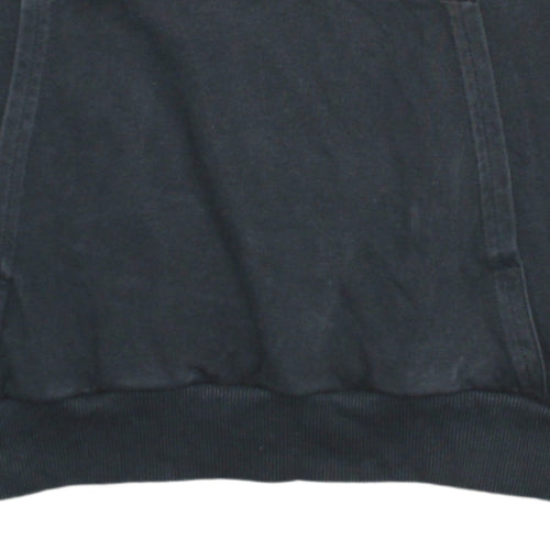 Gymshark Men’s Black XS Pullover Hoodie Cotton Blend Sportswear