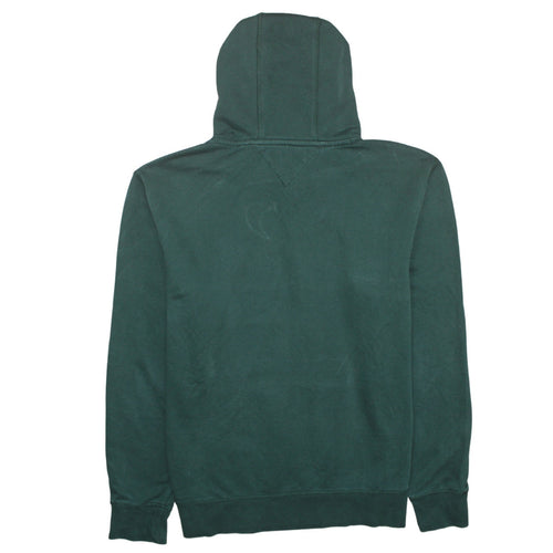 Tommy Hilfiger Men's Green 2XL Pullover Hoodie Embroidered Logo