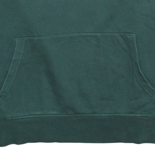 Tommy Hilfiger Men's Green 2XL Pullover Hoodie Embroidered Logo