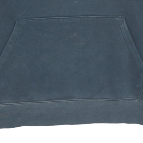 Nike Womens Black M Pullover Hoodie with Logo Detail