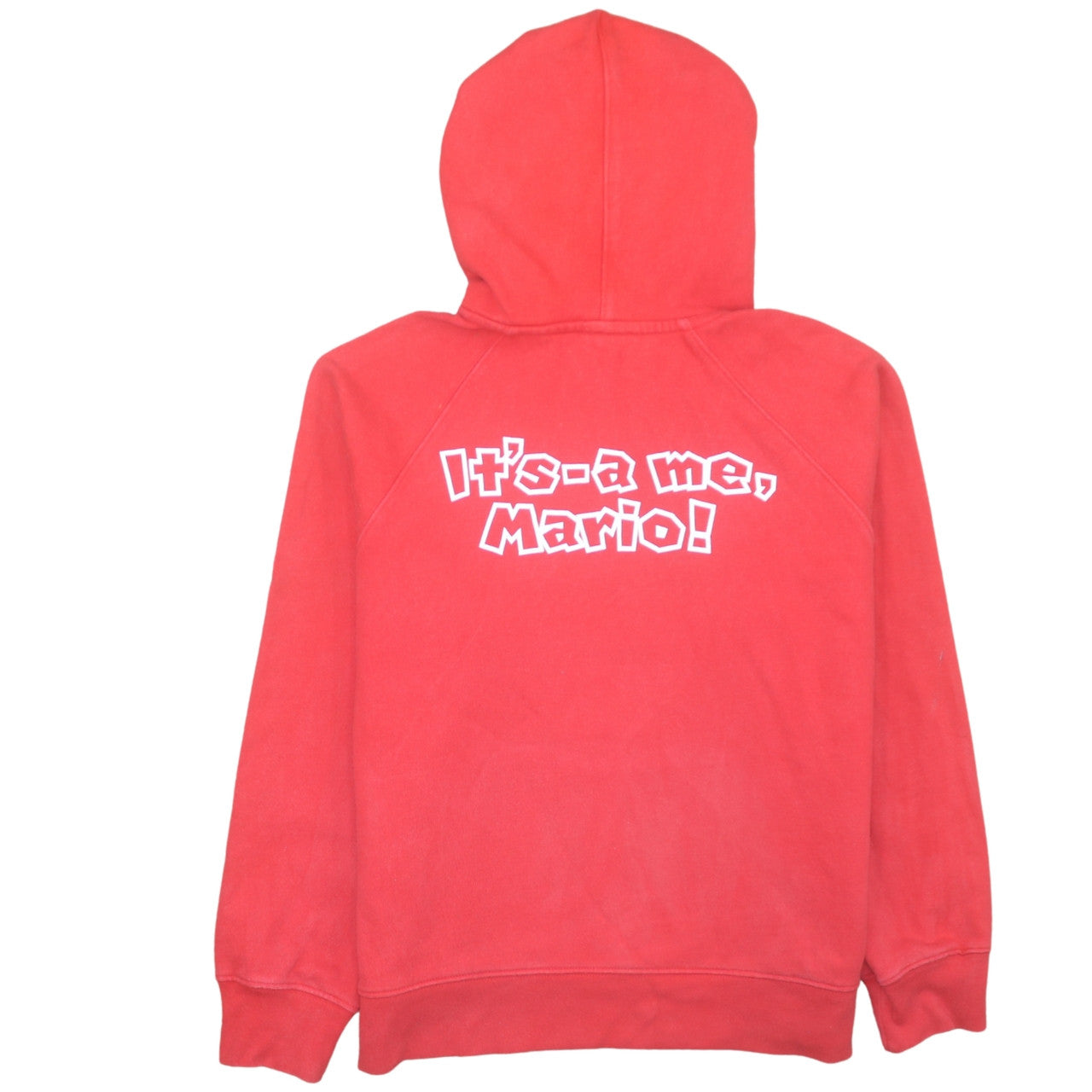 Levi's Men's Red Mario Embroidered Pullover Hoodie Size S