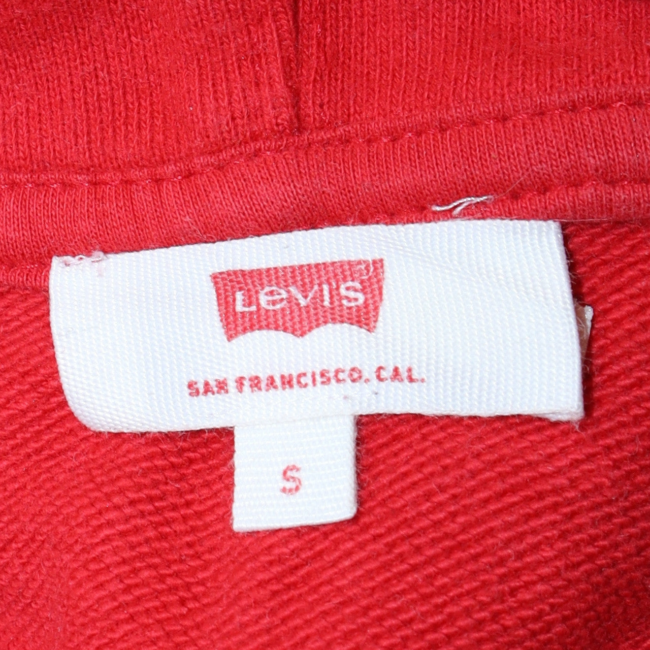 Levi's Men's Red Mario Embroidered Pullover Hoodie Size S