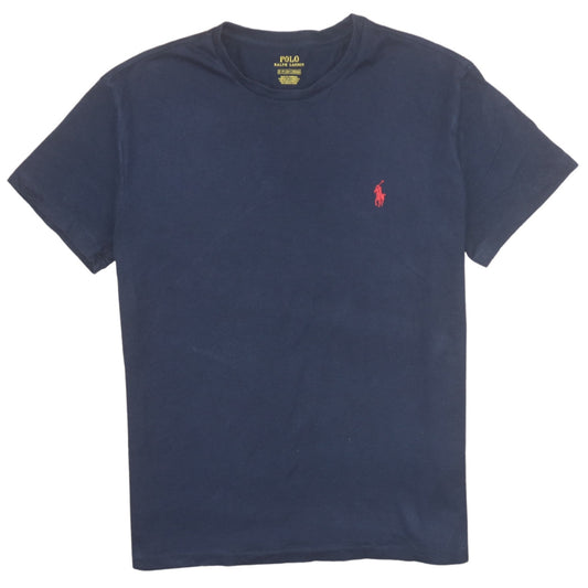 Polo Ralph Lauren Men's Navy Blue Crew Neck Cotton T-Shirt Size S