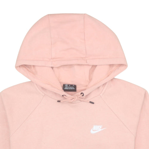 Nike Women's Pink Pullover Hoodie Medium Cotton Blend Casual