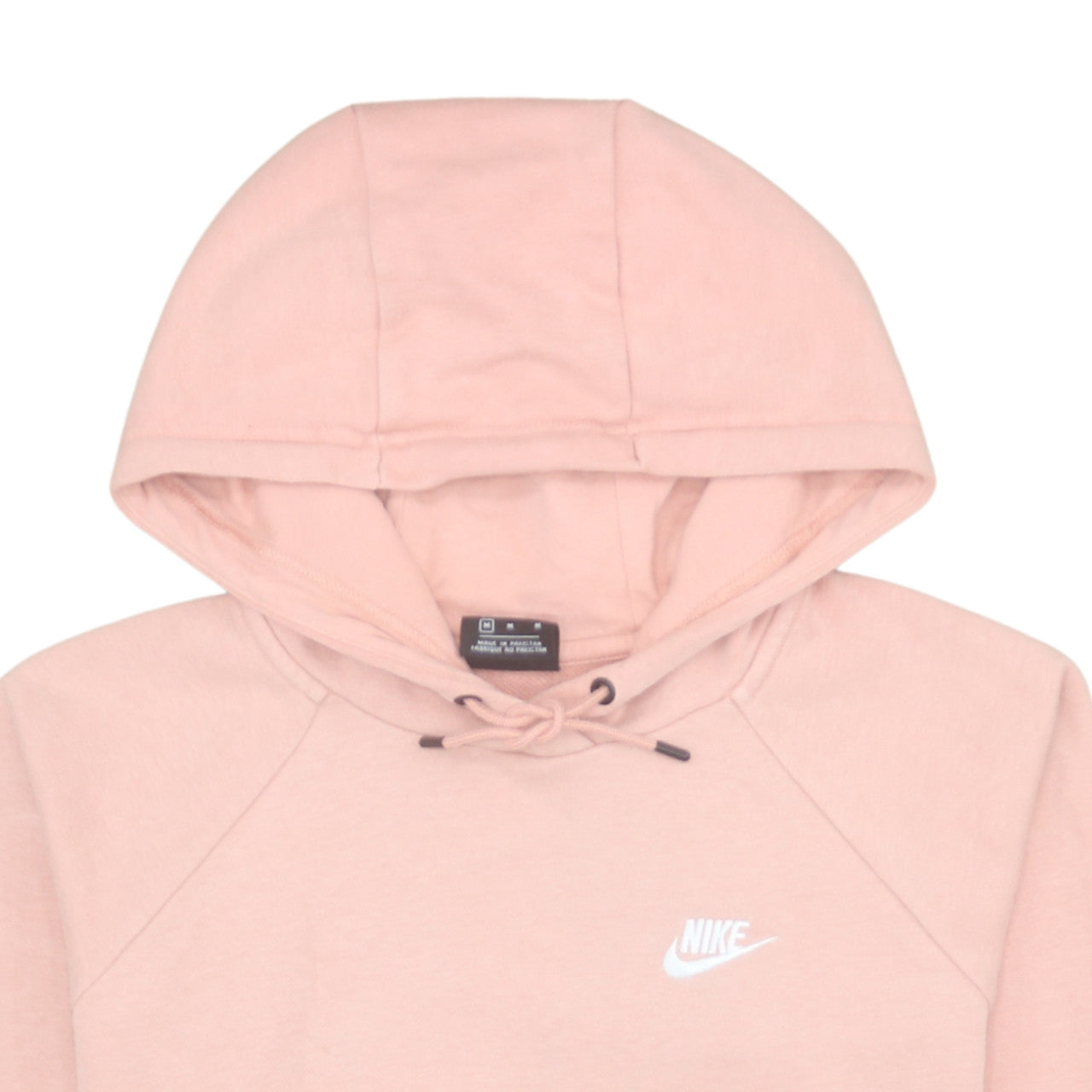 Nike Women's Pink Pullover Hoodie Medium Cotton Blend Casual