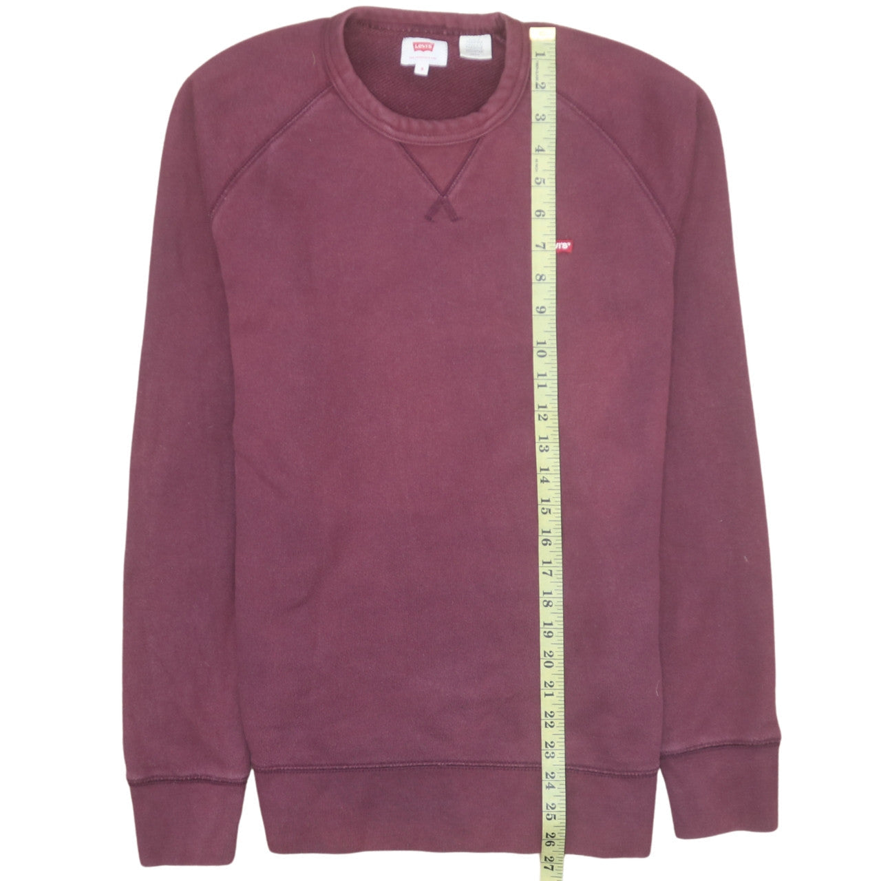 Levi's Men's Purple Crew Neck Pullover Sweatshirt Size S