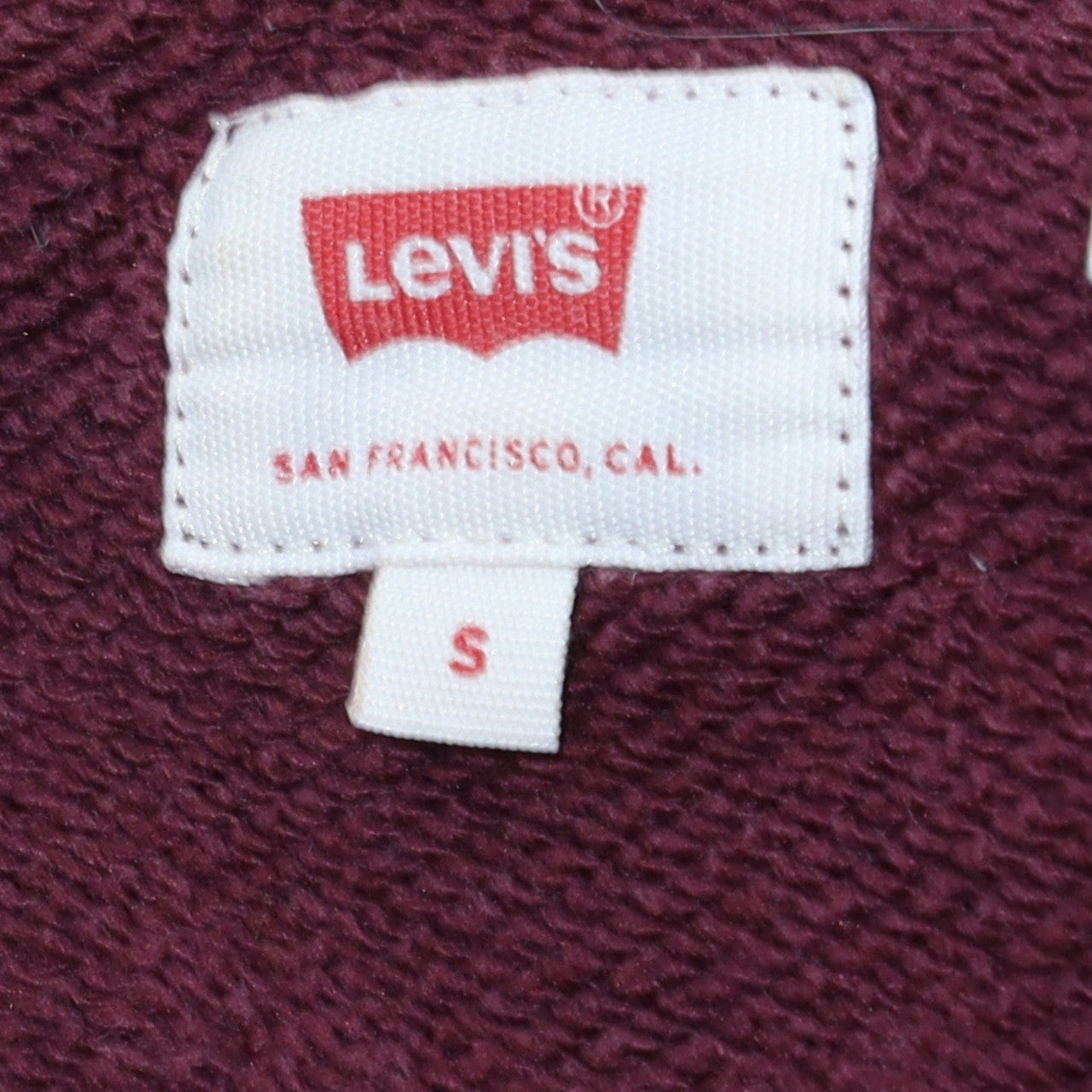 Levi's Men's Purple Crew Neck Pullover Sweatshirt Size S