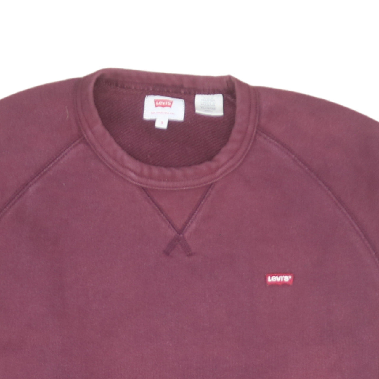 Levi's Men's Purple Crew Neck Pullover Sweatshirt Size S