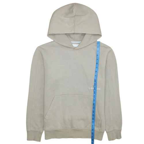 Calvin Klein Jeans Men's Beige Pullover Hoodie Size M