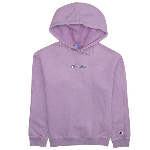 Champion Womens Lilac XL Pullover Hoodie 100% Cotton Casual