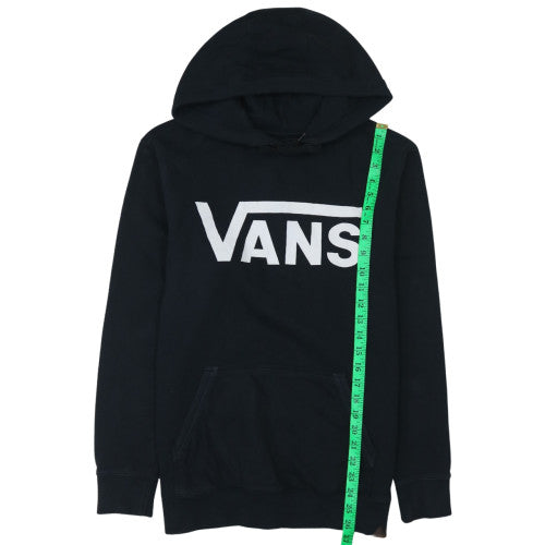 Vans Mens Black Small Pullover Hoodie Fleece Graphic Print