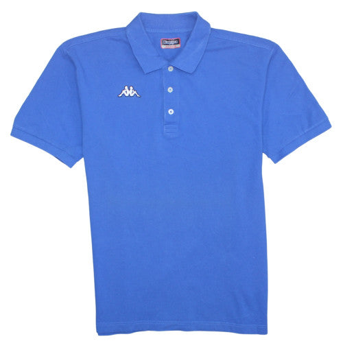 Kappa Men's Blue 2XL Cotton Polo Shirt Short Sleeve Sports Style