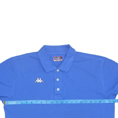 Kappa Men's Blue 2XL Cotton Polo Shirt Short Sleeve Sports Style