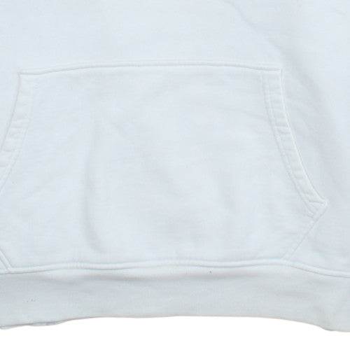 Levi's Men's White Relaxed Fit Pullover Hoodie Size M