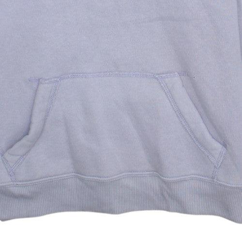 Hollister Unisex Purple Pullover Hoodie Fleece L Logo Classic Style