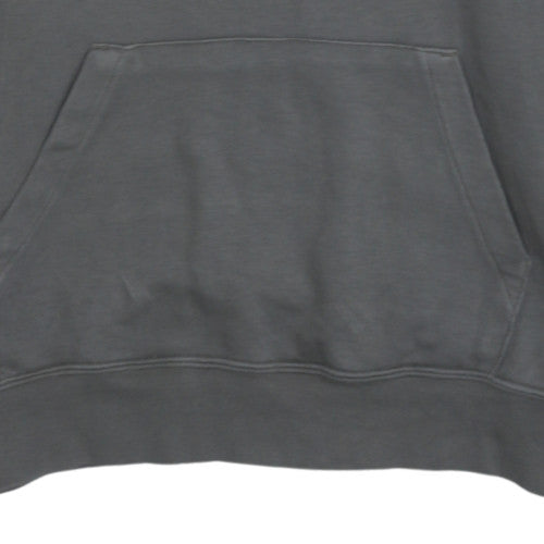Nike Men’s Grey Pullover Hoodie Small Fleece Logo Sweatshirt