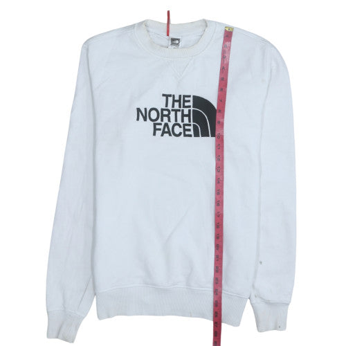 The North Face Men's White Pullover Sweatshirt M Outdoor Fleece