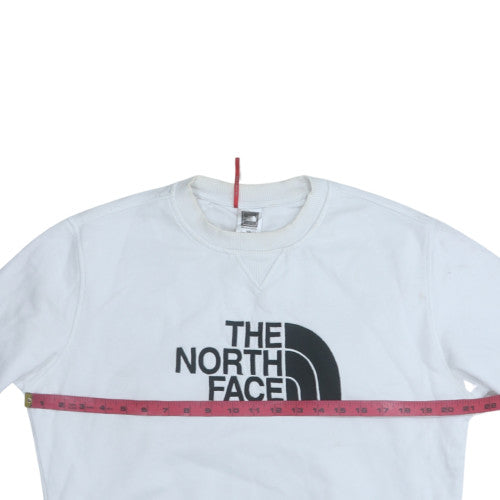 The North Face Men's White Pullover Sweatshirt M Outdoor Fleece