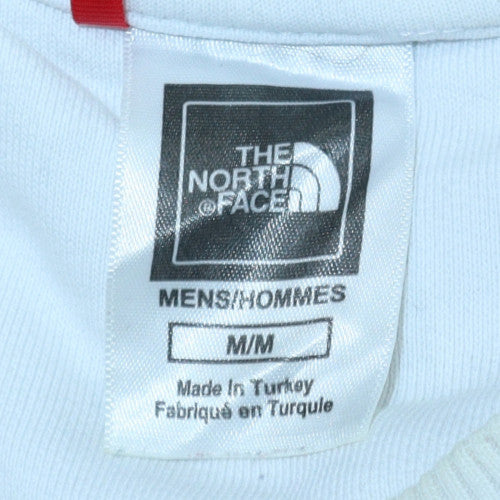 The North Face Men's White Pullover Sweatshirt M Outdoor Fleece