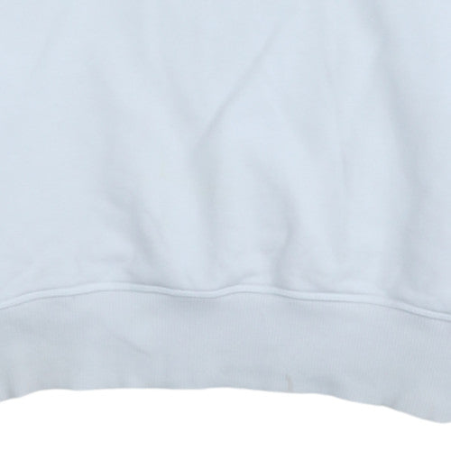 The North Face Men's White Pullover Sweatshirt M Outdoor Fleece