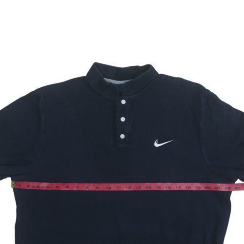 Nike Men's Black XL Cotton Sports Polo Shirt