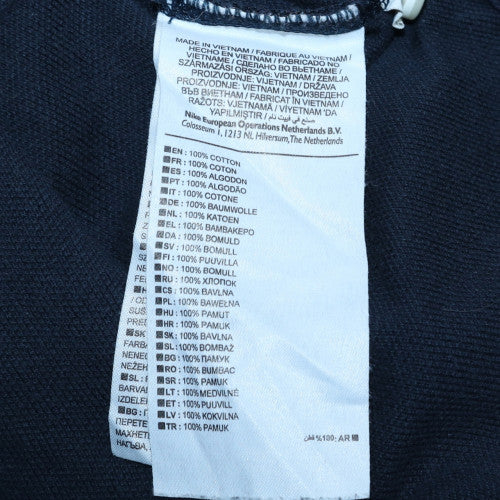 Nike Men's Black XL Cotton Sports Polo Shirt