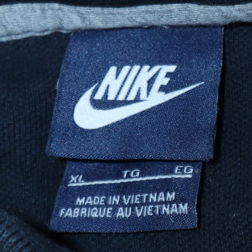 Nike Men's Black XL Cotton Sports Polo Shirt