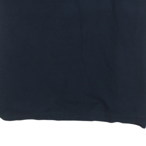 Nike Men's Black XL Cotton Sports Polo Shirt