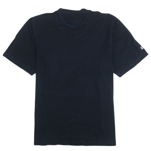 Adidas Men's Navy Blue Crew Neck Short Sleeve T-Shirt Size L