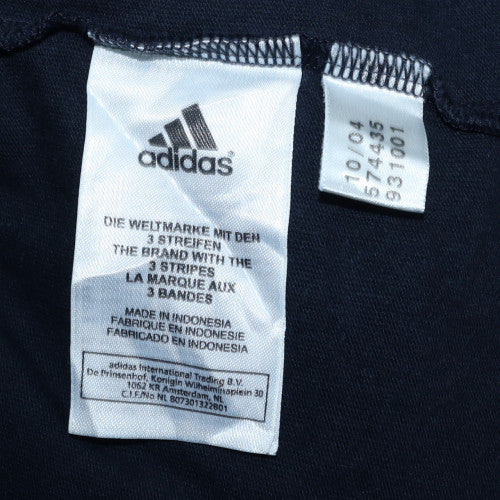 Adidas Men's Navy Blue Crew Neck Short Sleeve T-Shirt Size L