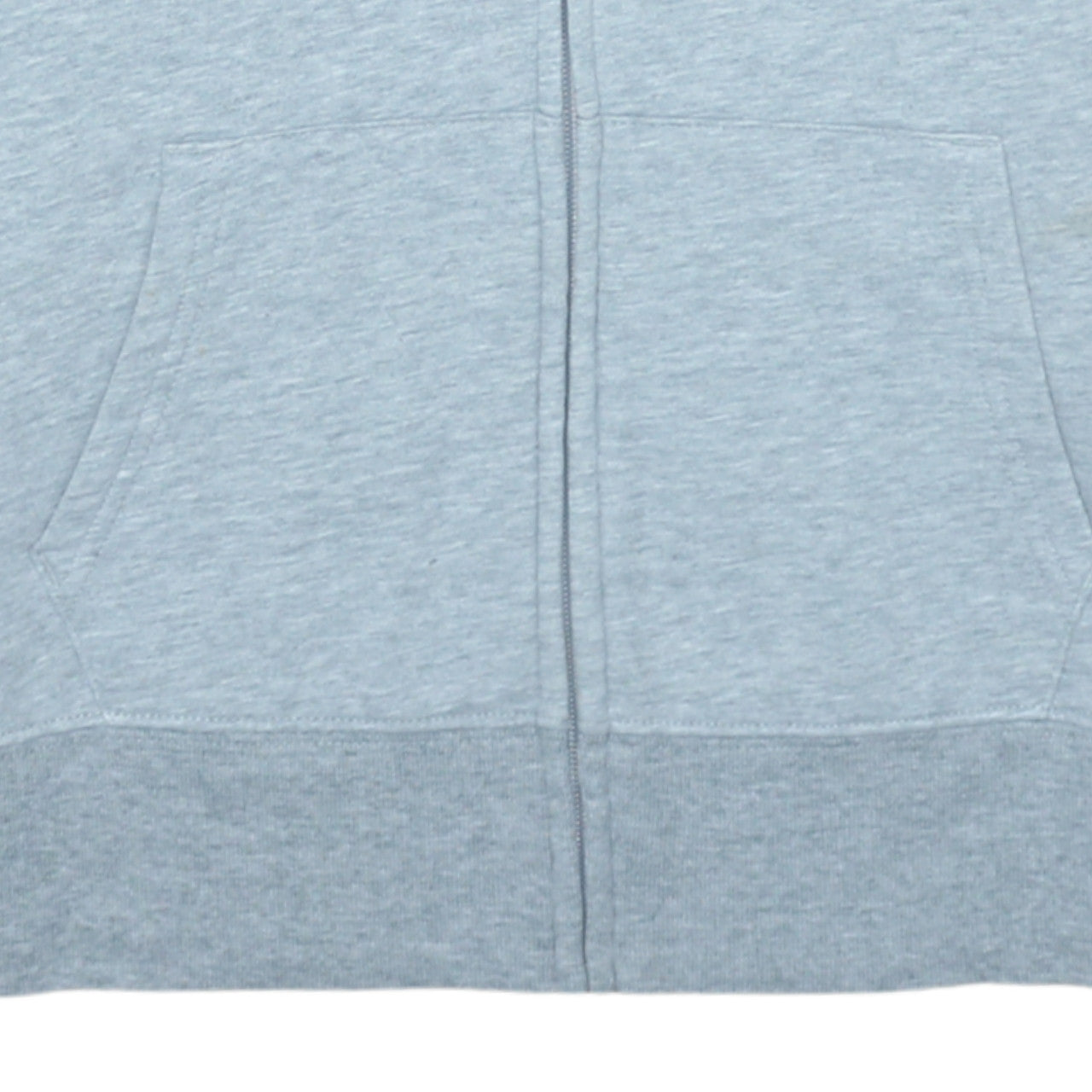 GAP Men’s Grey Full Zip Logo Hoodie Size L Regular Fit