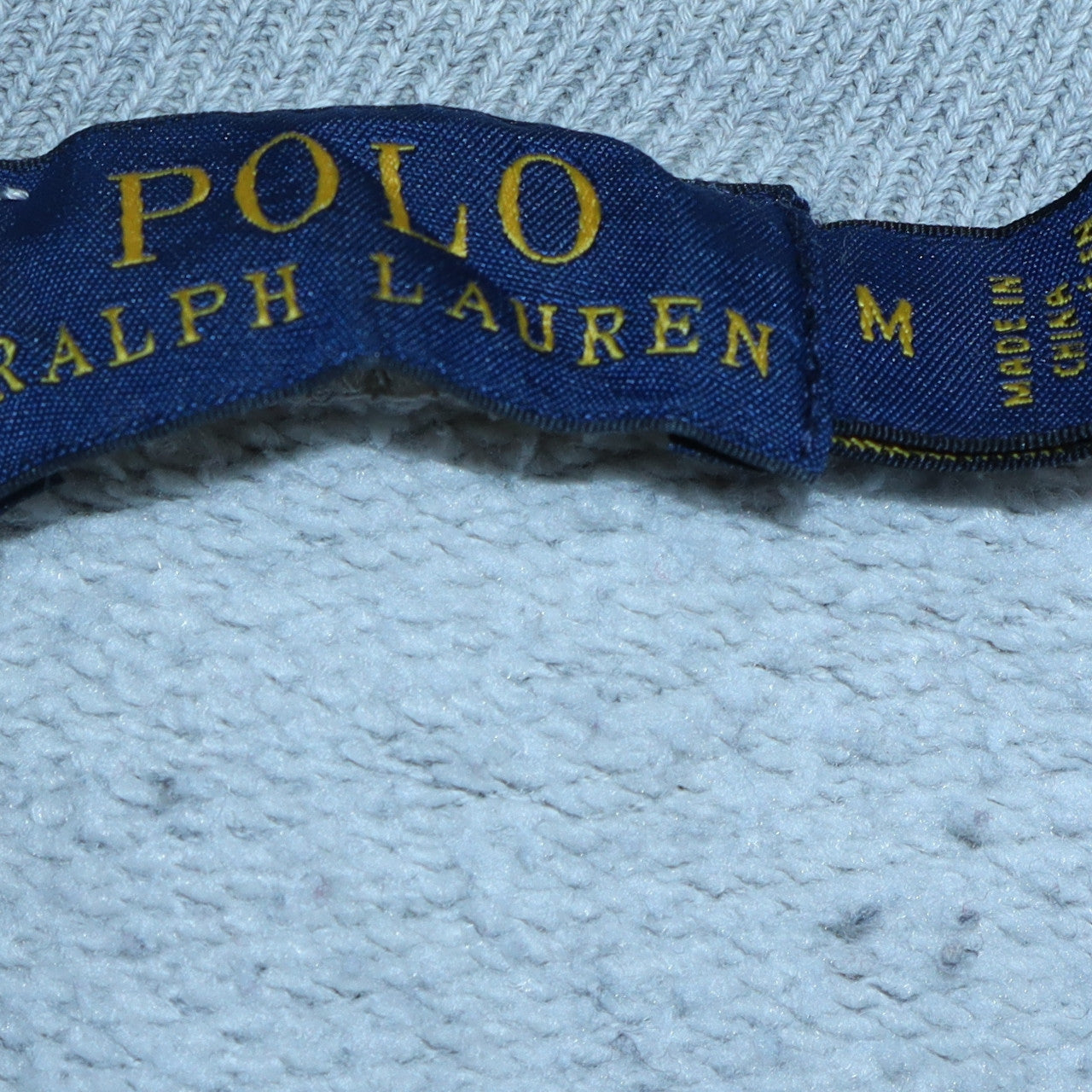 Ralph Lauren Men's Grey M Pullover Sweatshirt Crew Neck Logo