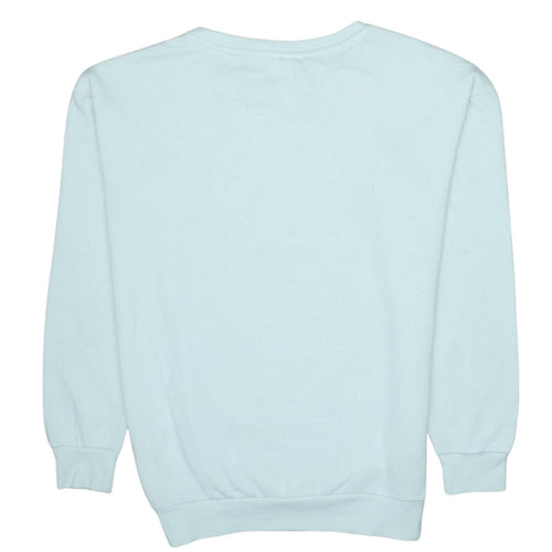 Disney Mickey Mouse Mint Green Sweatshirt by George Girls Size 8-10