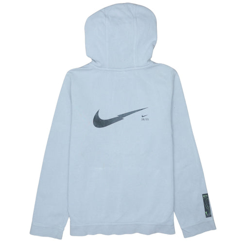 Nike Teens Blue Pullover Hoodie XL Fleece Logo Sweatshirt