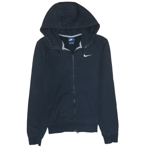 Nike Men's Black Full Zip Hoodie S Regular Fleece Sportswear