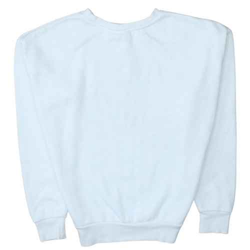 Disney Women White 2XS Pullover Sweatshirt Winnie the Pooh Print