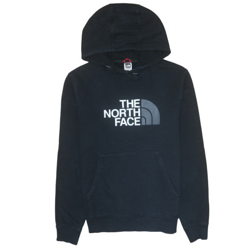 The North Face Men's Black Pullover Hoodie Size M Fleece Cotton