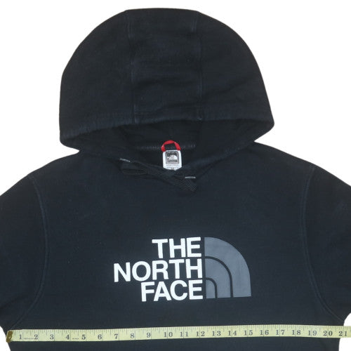 The North Face Men's Black Pullover Hoodie Size M Fleece Cotton