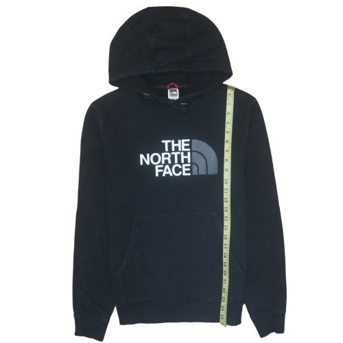 The North Face Men's Black Pullover Hoodie Size M Fleece Cotton