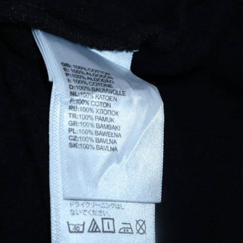The North Face Men's Black Pullover Hoodie Size M Fleece Cotton