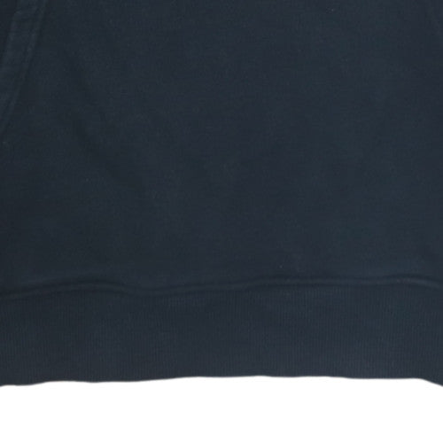 The North Face Men's Black Pullover Hoodie Size M Fleece Cotton