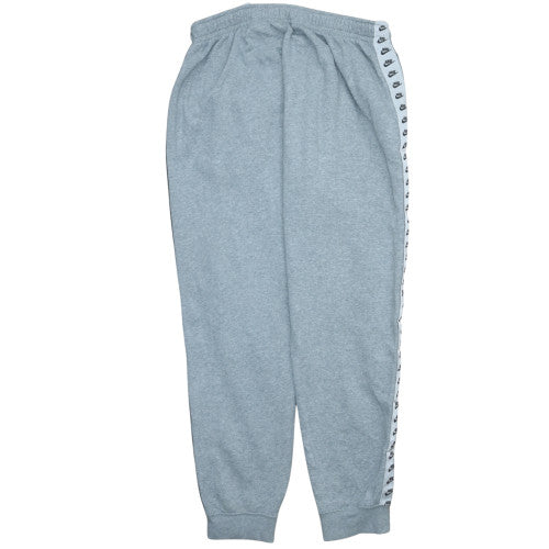 Nike Womens Grey Jogger Sweatpants L Side Stripe Activewear