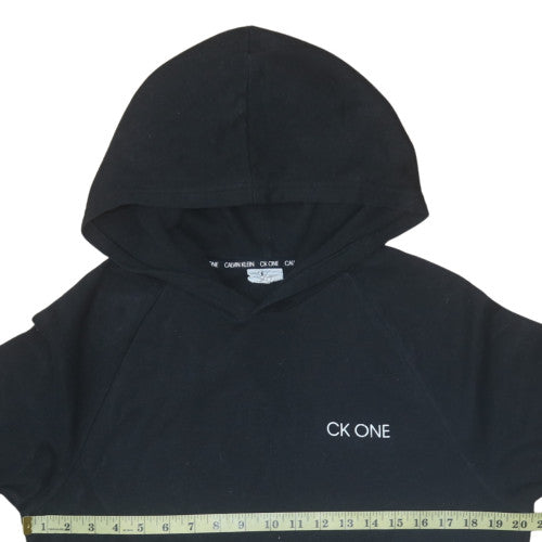 Calvin Klein Men's Black CK One Pullover Hoodie Size M