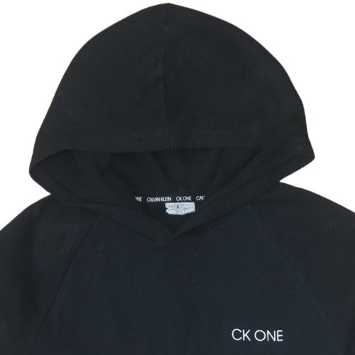 Calvin Klein Men's Black CK One Pullover Hoodie Size M