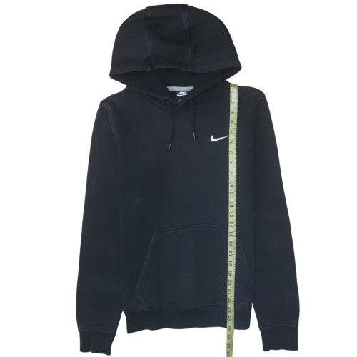 Nike Men's Black Pullover Hoodie Small Regular Fit Fleece Sweatshirt