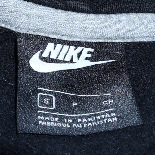 Nike Men's Black Pullover Hoodie Small Regular Fit Fleece Sweatshirt