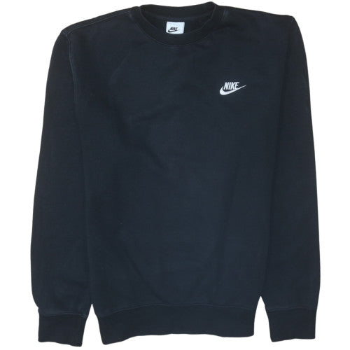 Nike Men's Black XS Crew Neck Pullover Sweatshirt Fleece