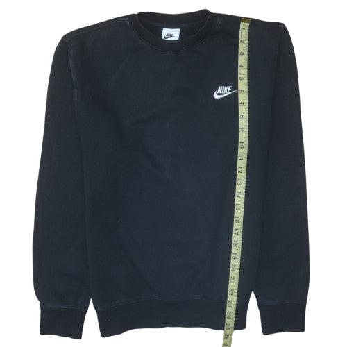 Nike Men's Black XS Crew Neck Pullover Sweatshirt Fleece